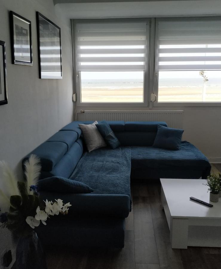 Magnifique Vue Mer Pour Ce T2 Totalement Renove Classe Meuble De Tourisme 3 Etoiles Dunkirk Luaran gambar