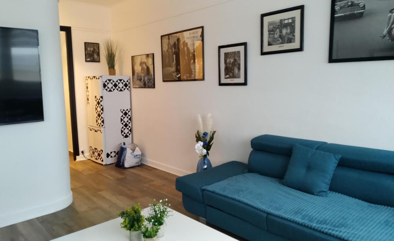 Magnifique Vue Mer Pour Ce T2 Totalement Renove Classe Meuble De Tourisme 3 Etoiles Dunkirk Luaran gambar